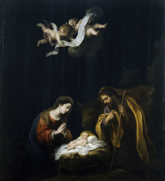 The Nativity av Bartolomé Estebán Murillo