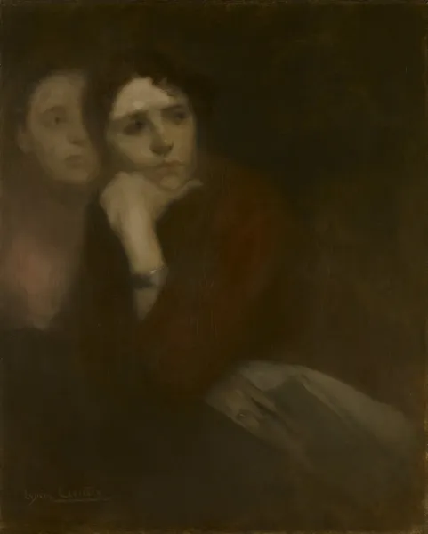 Two Women av Eugène Carriere