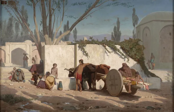 La fontaine av Eugène Fromentin