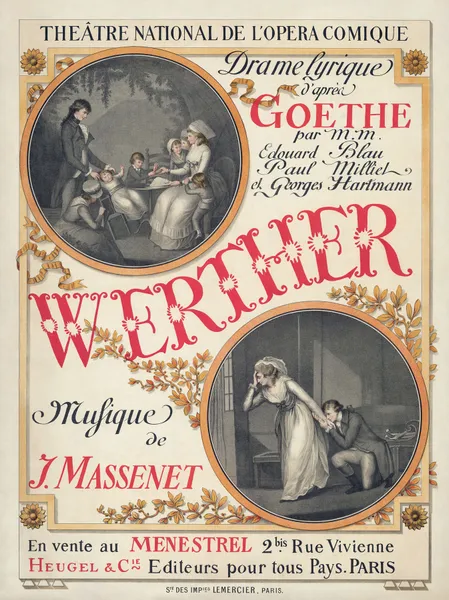 Jules Massenet’s Werther av Eugène Grasset
