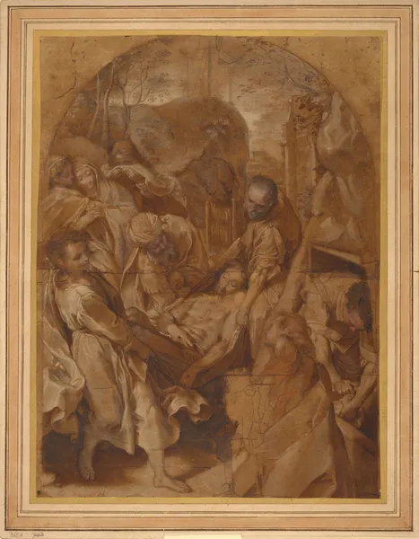 The Entombment av Federico Barocci