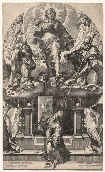 The Vision of St. Francis av Federico Barocci