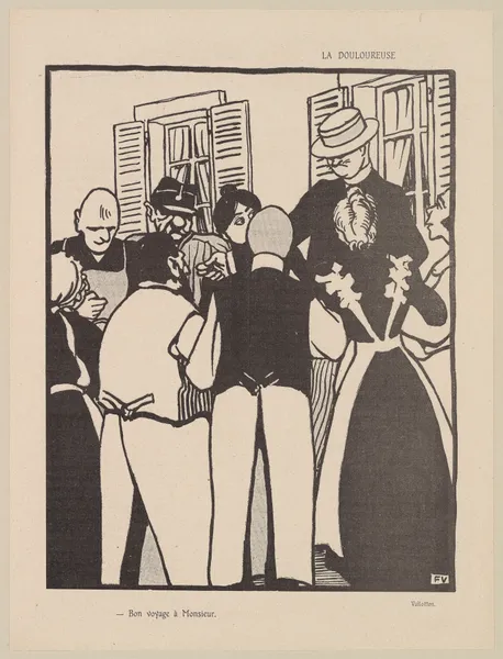 La Douloureuse av Félix Vallotton
