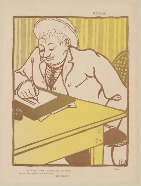 Reportage av Félix Vallotton