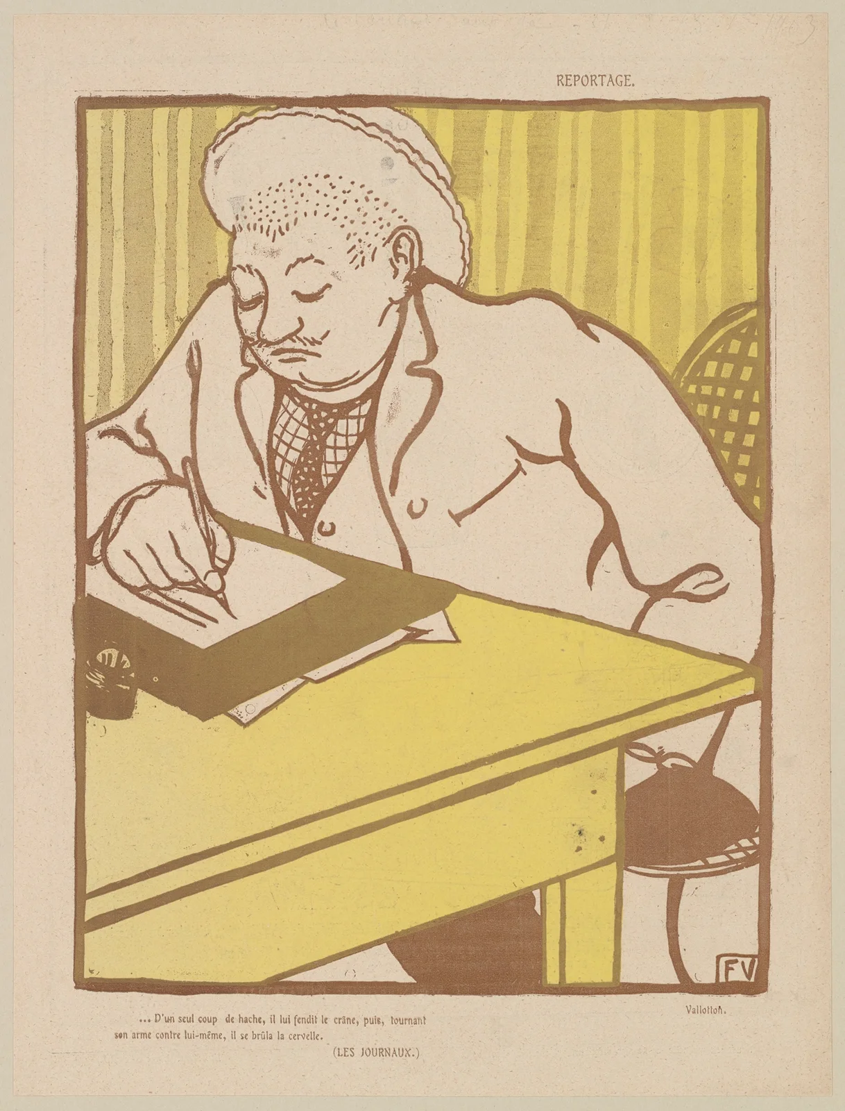 Reportage av Félix Vallotton