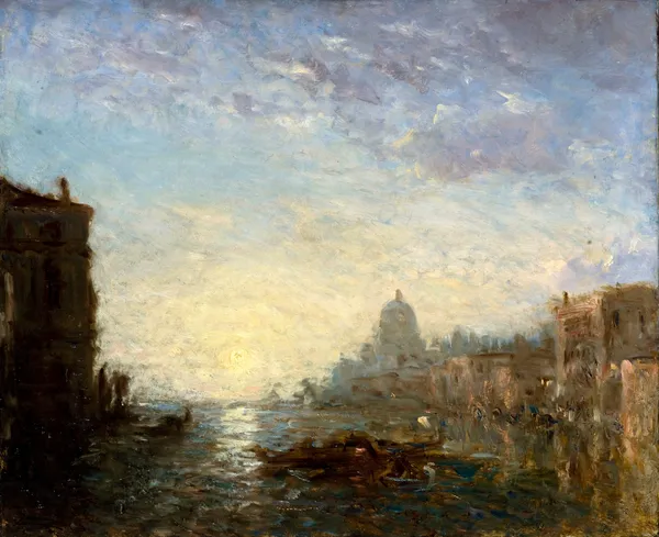 La Salute, Effet De Matin av Félix Ziem