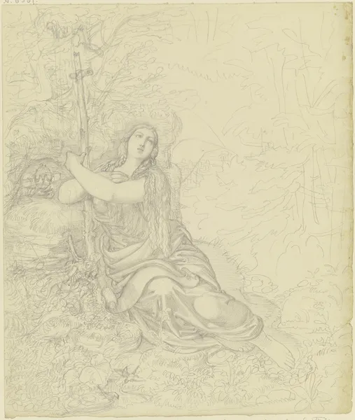 Die büßende Maria Magdalena av Ferdinand Fellner