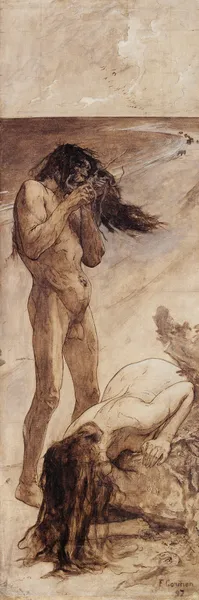 Les mangeurs de crabe av Fernand Cormon