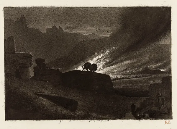 L’incendie av Fernand Cormon