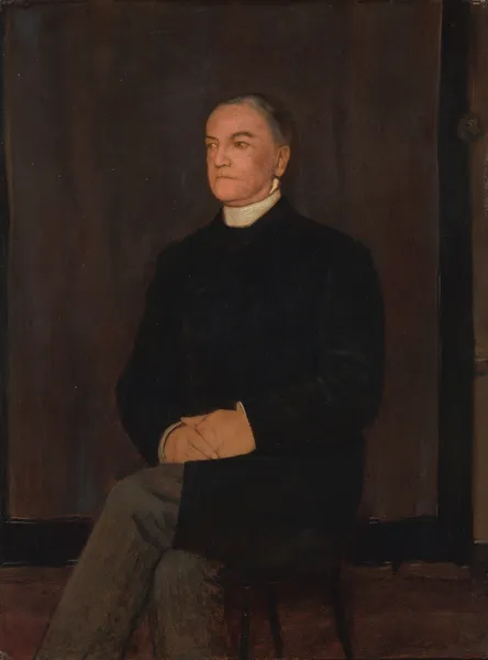 Portret van Augustinus Gerardus Hubertus van Rijckevorsel av Fernand Khnopff