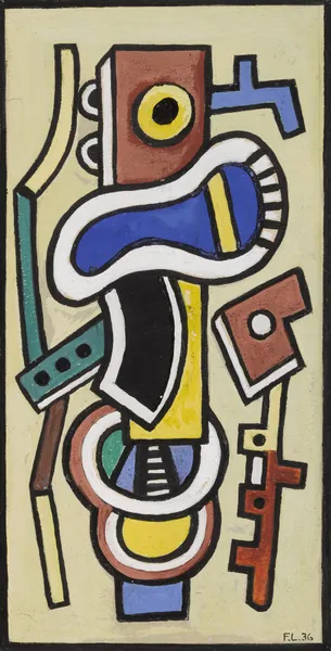Abstraction av Fernand Léger