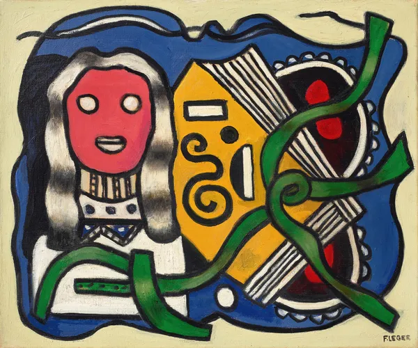 Composition à la poupée av Fernand Léger