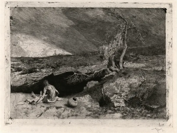 Anchorite av Mariano Fortuny Marsal