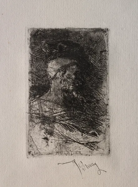 Mule Driver av Mariano Fortuny Marsal