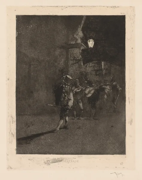 Serenade av Mariano Fortuny Marsal