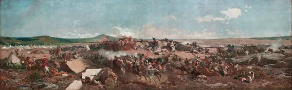 The Battle of Tetouan av Mariano Fortuny Marsal