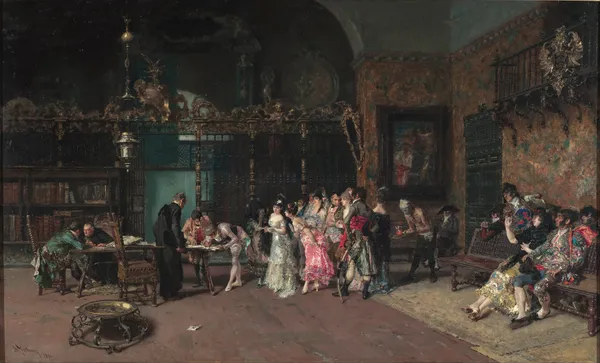 The Spanish Wedding av Mariano Fortuny Marsal