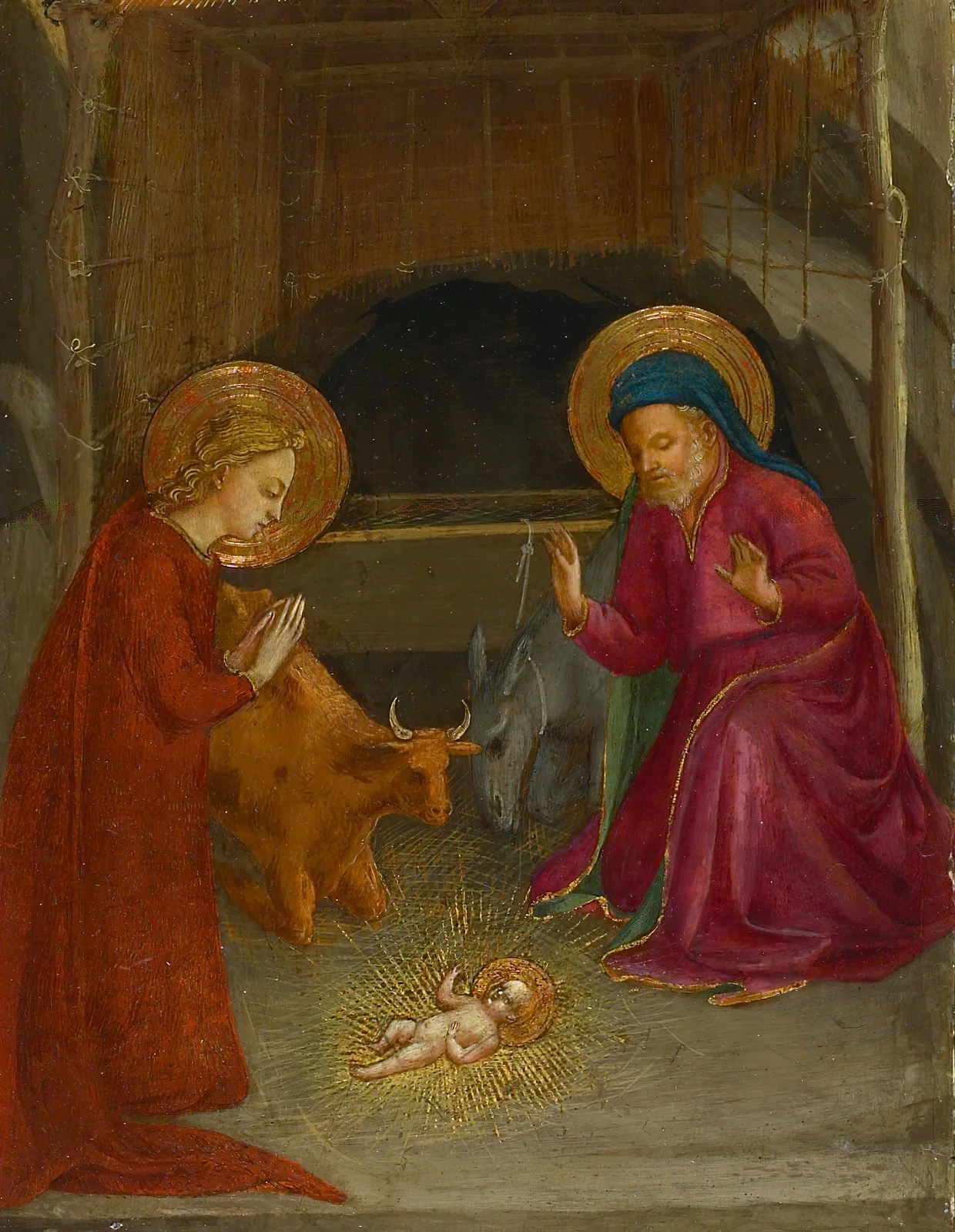 The Nativity av Fra Angelico