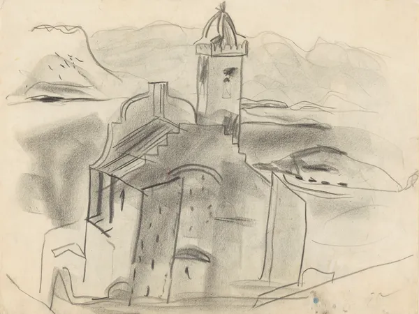 Untitled (Santa Maria de la Neus) av Frances Hodgkins