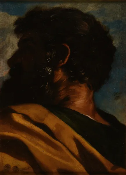 Tête d’homme av Pier Francesco Mola