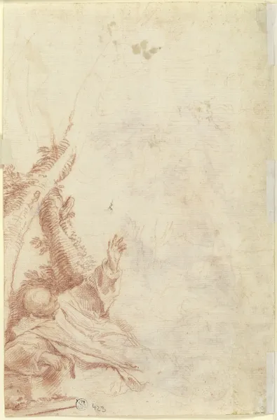 Vision of Saint Bruno av Pier Francesco Mola
