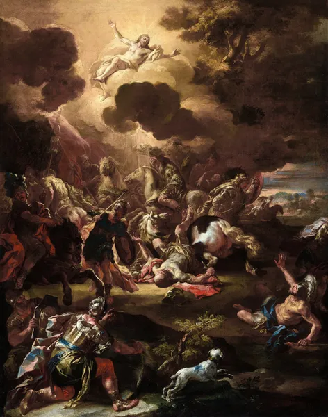 The Conversion of Saul av Francesco Solimena