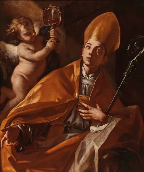 The Miracle of San Gennaro av Francesco Solimena
