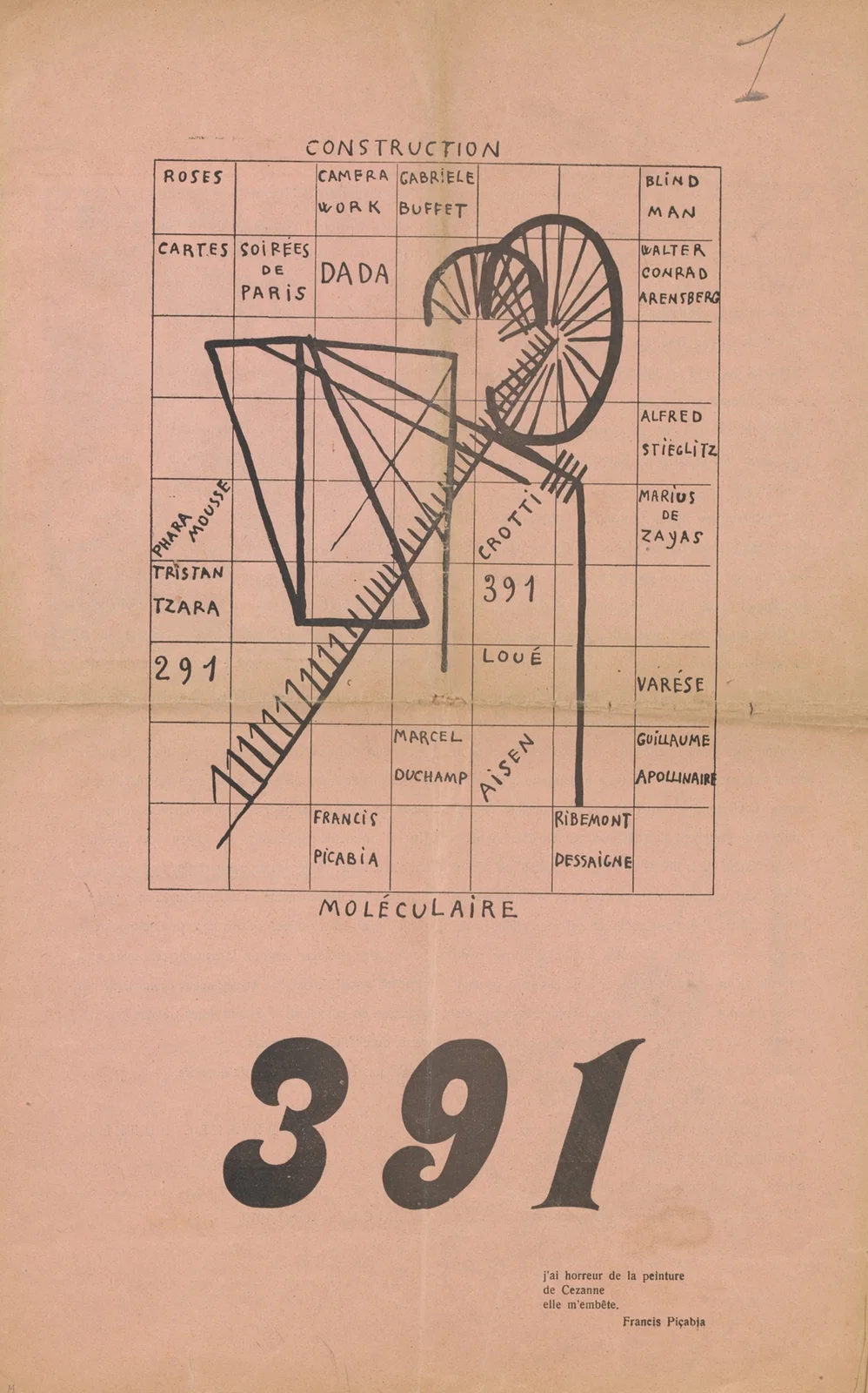 Molèculaire av Francis Picabia