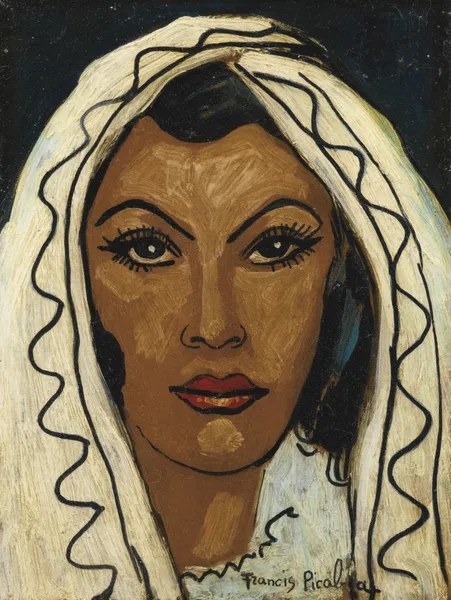 Sans titre (Visage de femme) av Francis Picabia