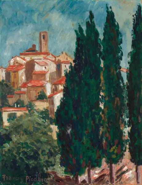 Sans titre (Saint-Paul-de-Vence) av Francis Picabia