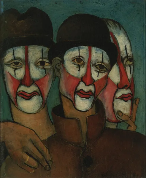 Trois mimes av Francis Picabia