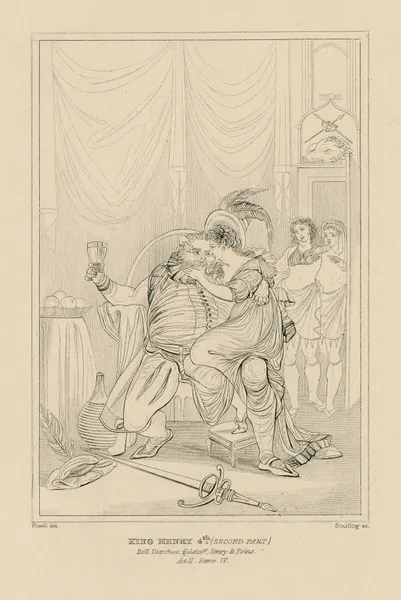 King Henry 4th (second part) … act II, scene IV (19th century) av William Francis Starling