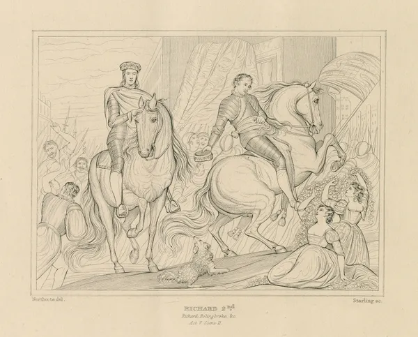 King Richard the Second, act V, scene II (19th century) av William Francis Starling