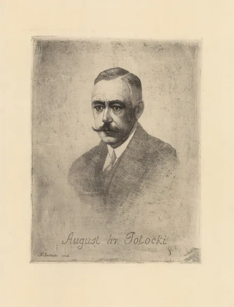 August hr. Potocki av Franciszek Siedlecki