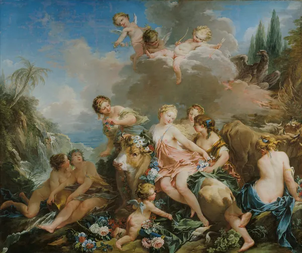 The Rape of Europa av François Boucher