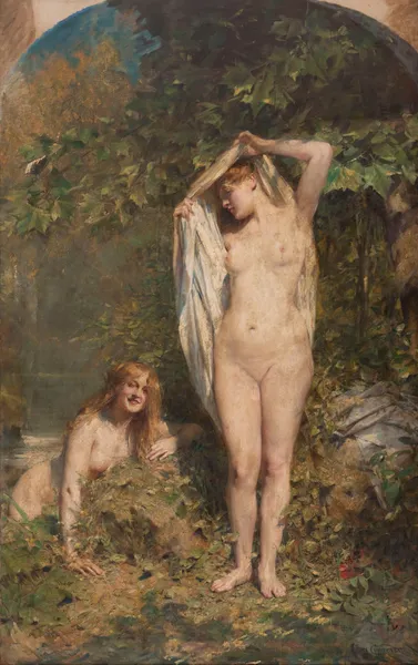Au soleil av Léon François Comerre