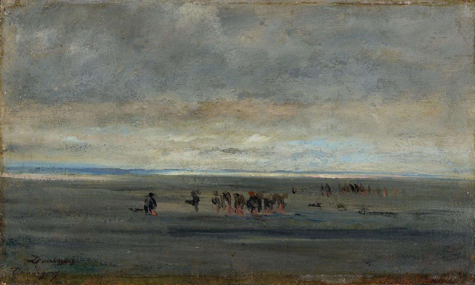Clam Diggers av Charles François Daubigny