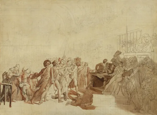The 10th of August, 1792 av François Gérard