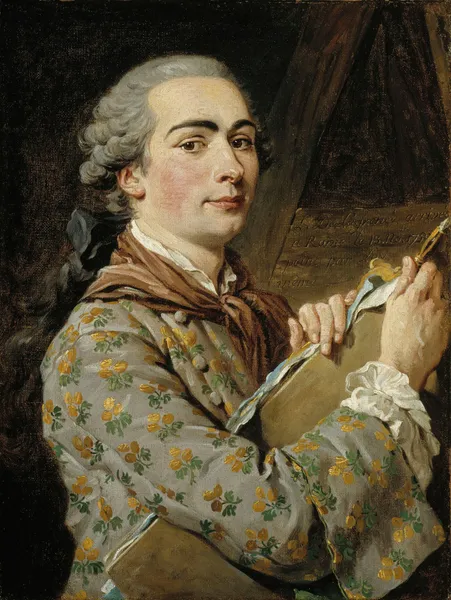 Self-Portrait av Louis-Jean-François Lagrenée