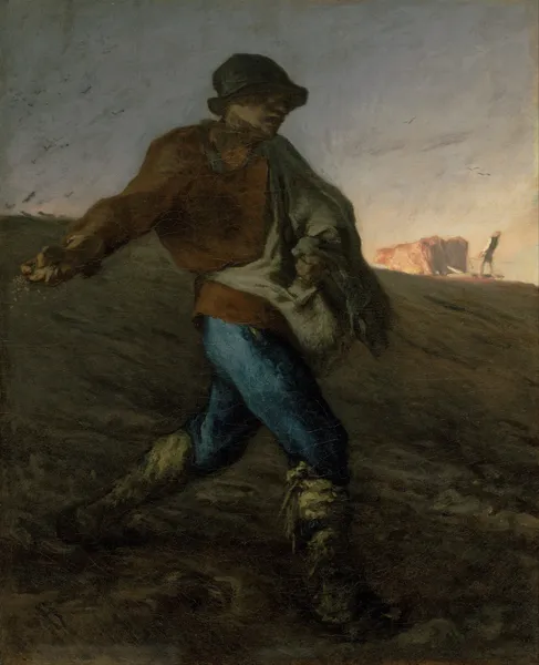 The Sower av Jean-François Millet