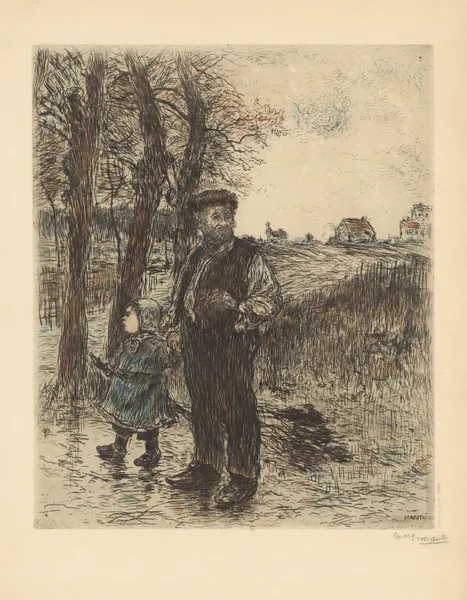 Le grand-père av Jean François Raffaëlli