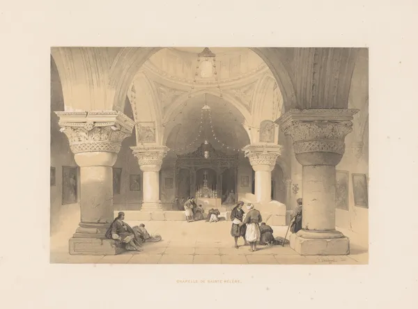Chapelle de sainte Hélène av François Stroobant