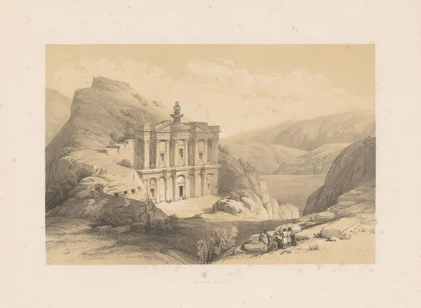 El Deir. Petra av François Stroobant