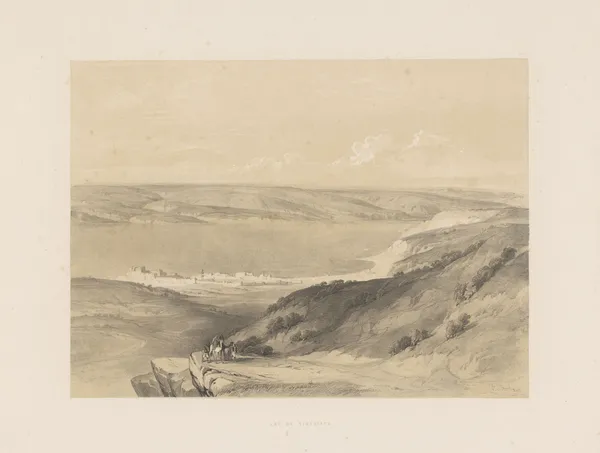 Lac de Tibériate av François Stroobant