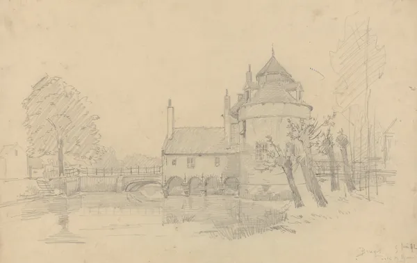 Bruges – Porte des Baudets av Jean-François Taelemans
