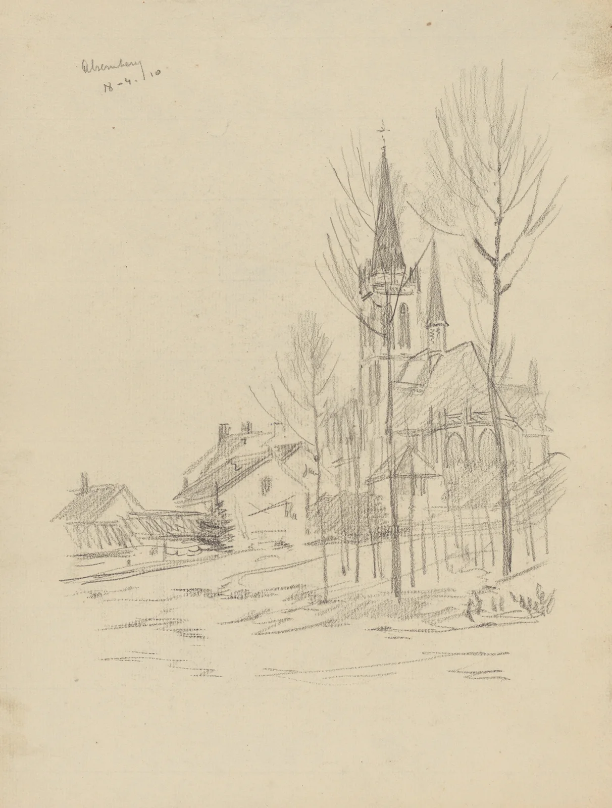 Eglise Notre-Dame à Alsemberg av Jean-François Taelemans