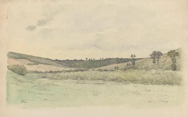 Vallée de Saint-(illisible) av Jean-François Taelemans