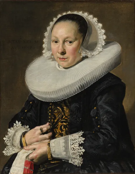 Portrait of a Woman, probably Aeltje Dircksdr. Pater av Frans Hals