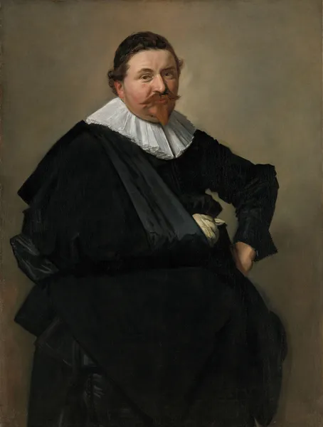 Portrait of Lucas de Clercq av Frans Hals