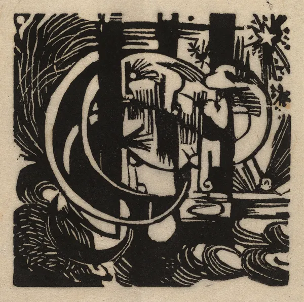 Lizards av Franz Marc